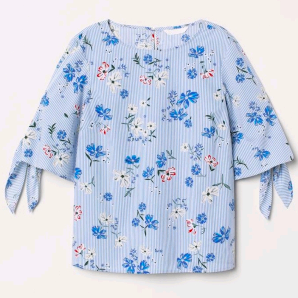 H&M floral blouse